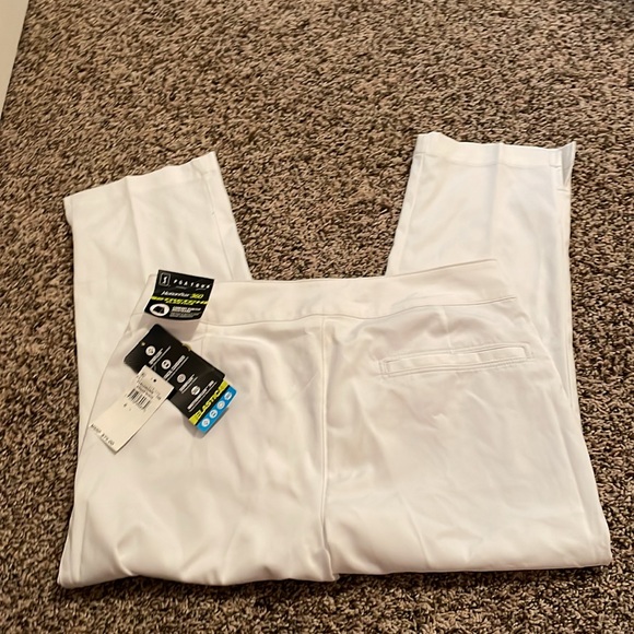 NWT Women’s ELASTICA White GOLF Pants - Picture 2 of 2